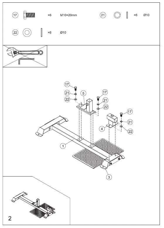 French Fitness FF-SS20 Sissy Squatz Owner's fig 7