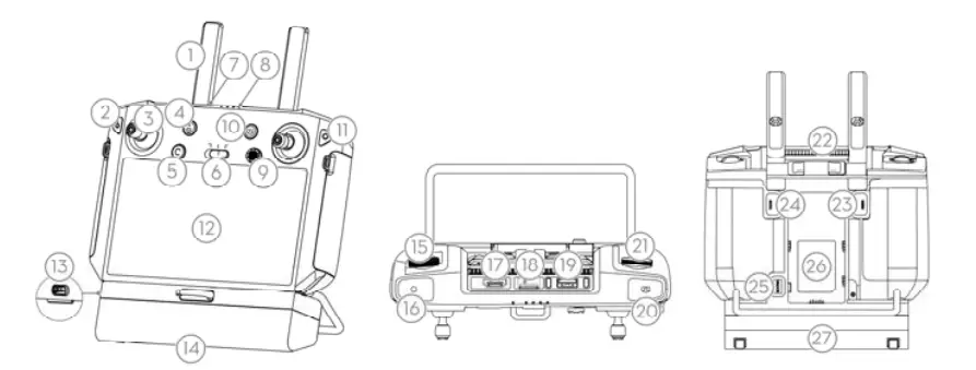 Dji T202008SS3 AGRAS Aircraft fig 2