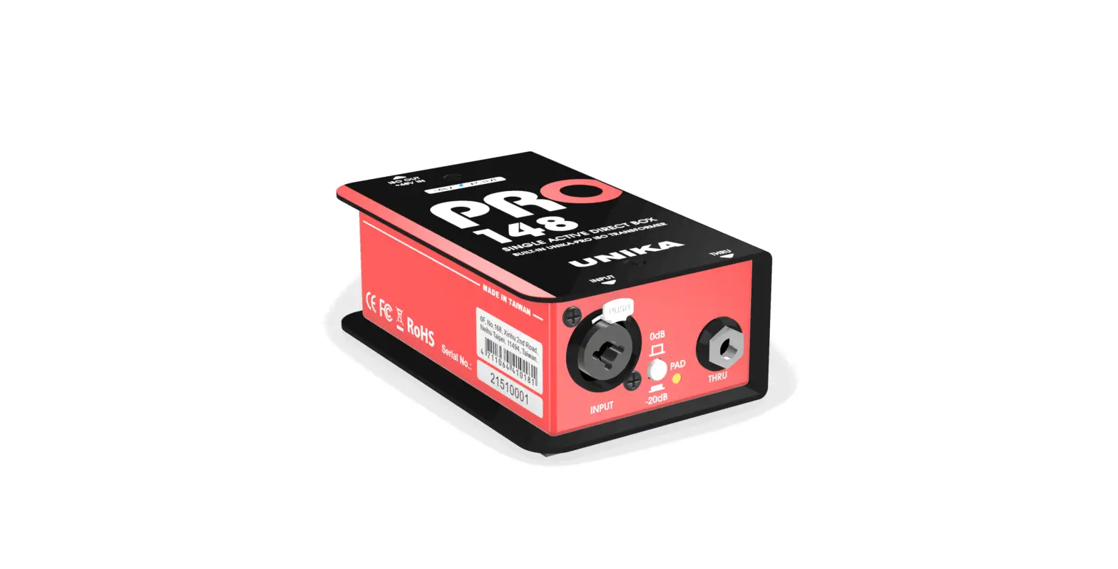 Unika Pro148 Pro Series Audio Interface Design And Single Active Direct Box User Manual Unika Pro148 Pro Series Audio Interface Design And Single Active Direct Box User Manual