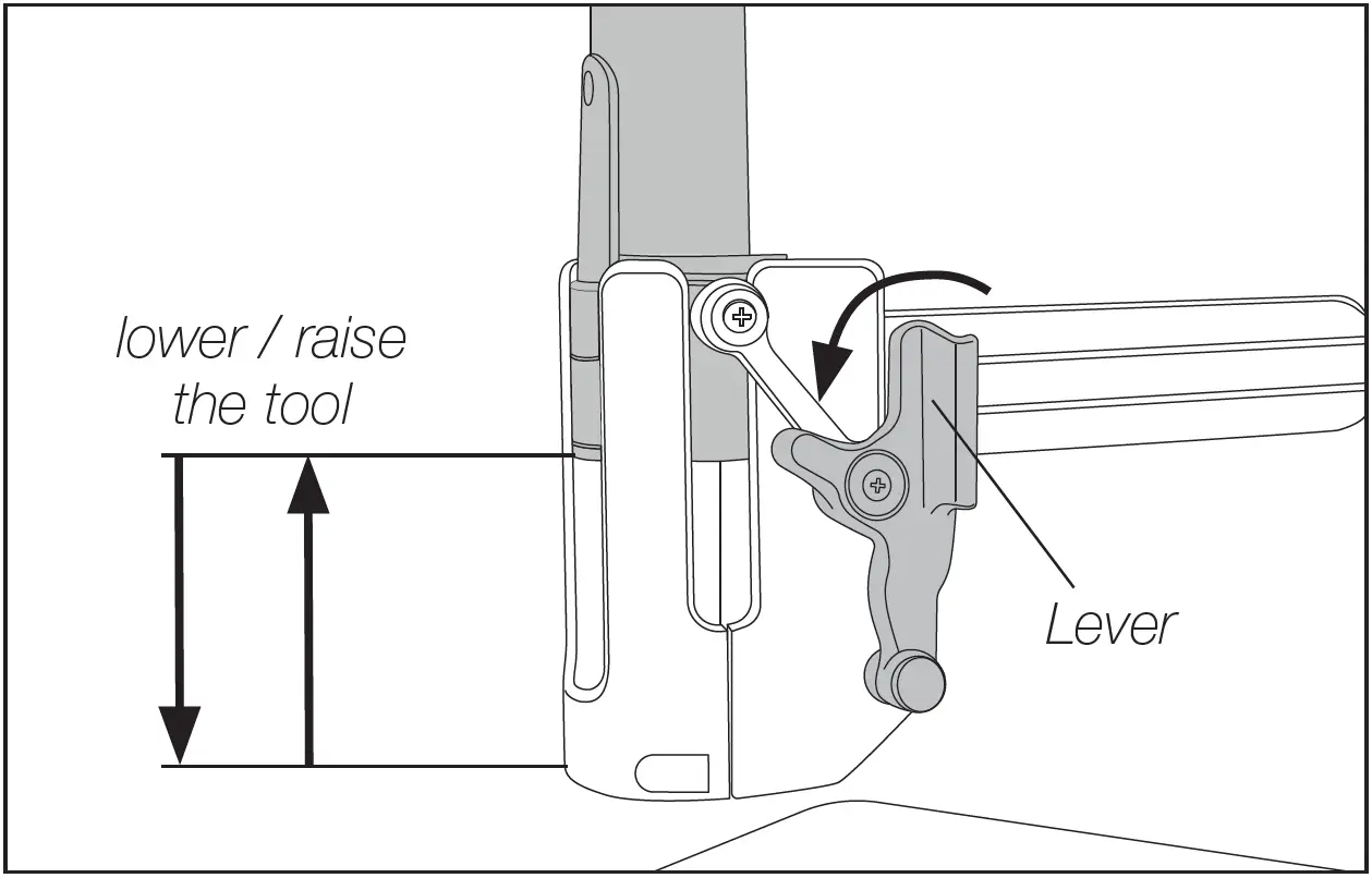 JBC RWB Rework Adjustable Arm for PHB 14