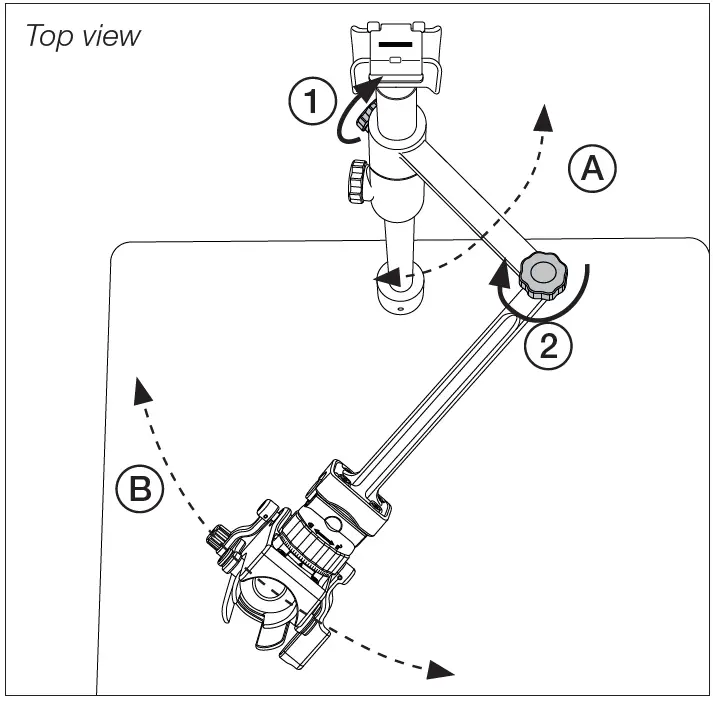 JBC RWB Rework Adjustable Arm for PHB 17