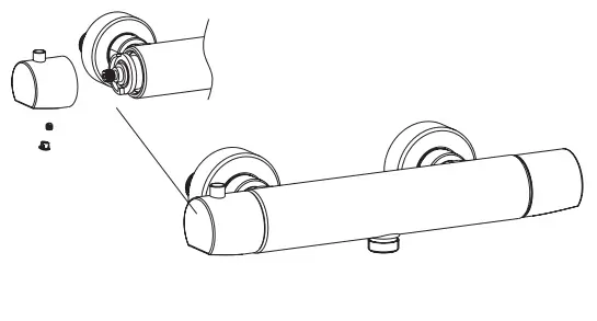 SaPHO KU322 Kimura Thermostatic Shower - fig3