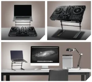 a flat screen tv sitting on top of a computer