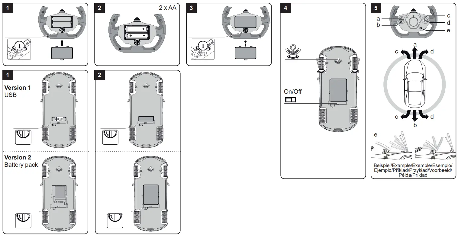 JAMARA 405021 Ferrari Laferrari 1 14 40MHz Manual Door Deluxe Car