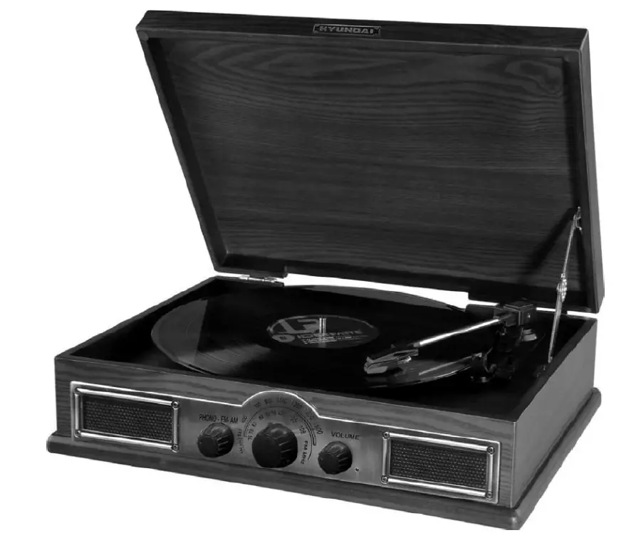 HYUNDAI-RT-Turntable-with-Stereo-Radio-Receiver