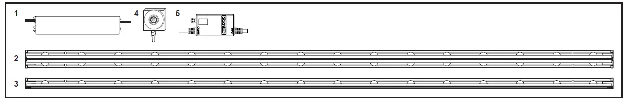 SloanLED Cold Door 4 LED Refrigerated Door Lighting fig 1