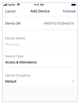 Uface X U05-1701 Face Recognition Terminal - Fig 14