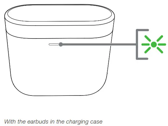 Bowers Wilkins Wireless Headphones - charging case
