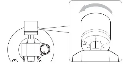 TEAC TN-400BT-SE Manual Belt Drive Turntable Owner's Manual - Turn the counterweight