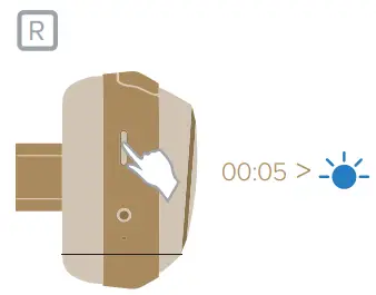 cleer 242ALPHAMB Alpha Wireless Active Noise Cancelling - Press and hold