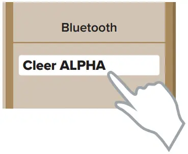cleer 242ALPHAMB Alpha Wireless Active Noise Cancelling - connect