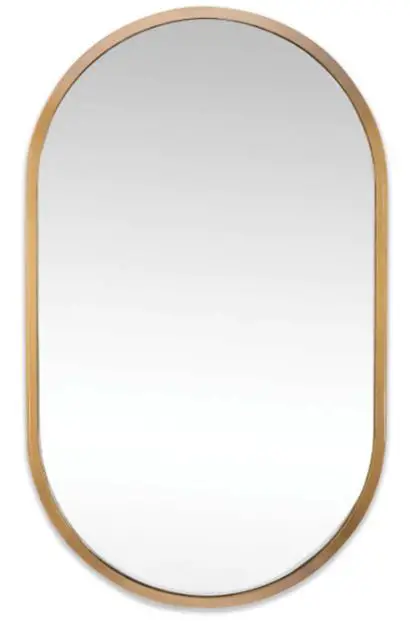 HOME-DECORATORS-COLLECTION-HDMR2401 24 Inch-Oval-Mirror-