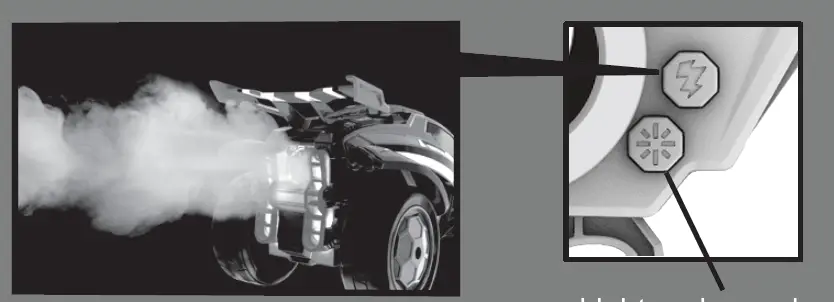 ROCKET LEAGUE F51547A Octane ZSR Smoke RC FIG 3