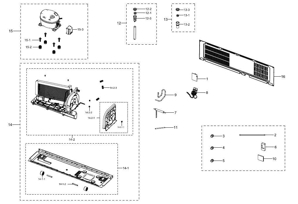 SAMSUNG RS68N8241B1 Freezer FIG 4