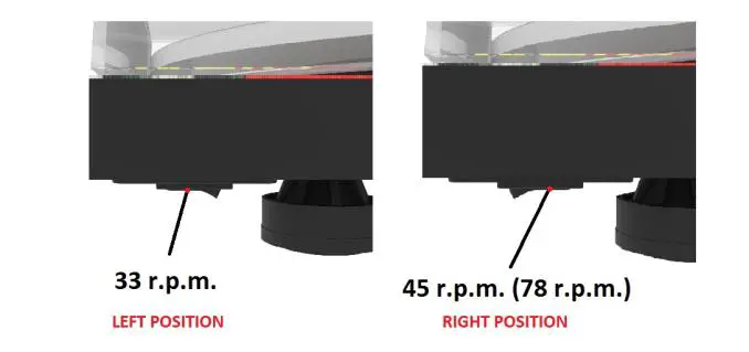 Pro-Ject Debut Carbon EVO - Switching on and off