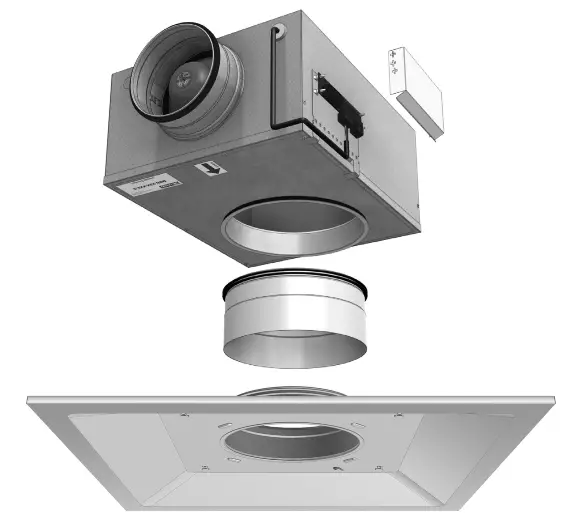 Lindab LKP (-P) Square Air Diffuser 2