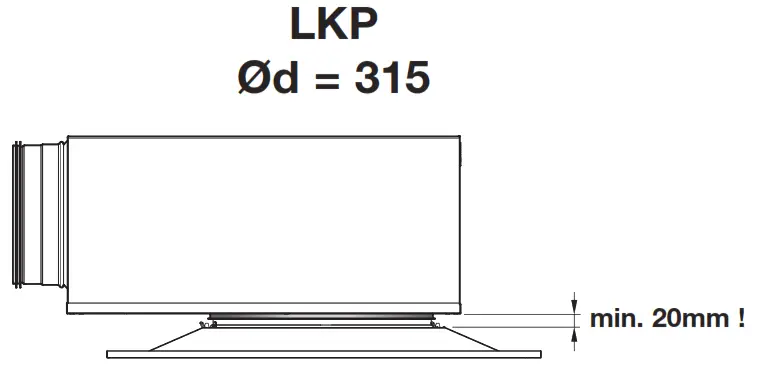 Lindab LKP (-P) Square Air Diffuser - LKP 3
