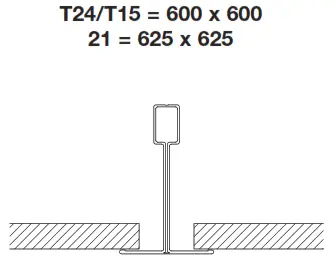 Lindab LKP (-P) Square Air Diffuser - fig2