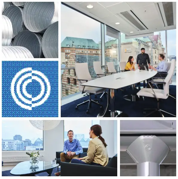 Lindab LKP (-P) Square Air Diffuser - majority