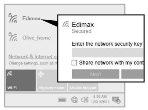 Connect Wi-Fi Network