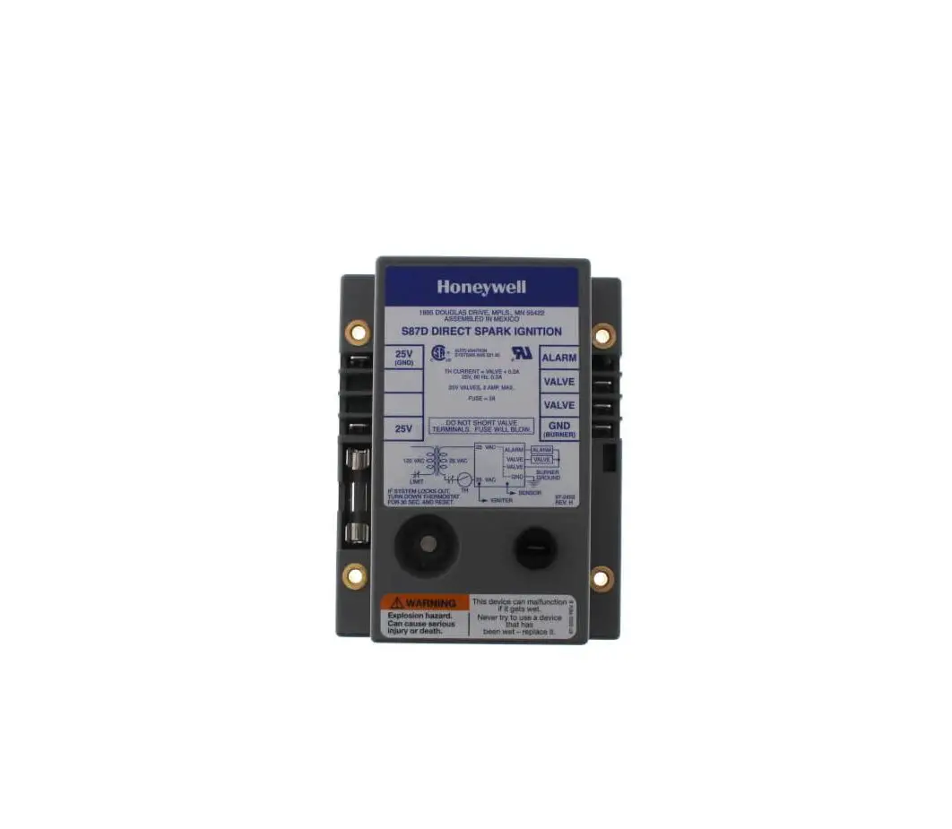 Honeywell S8701/s8702 Direct Spark Ignition Controls Installation Guide