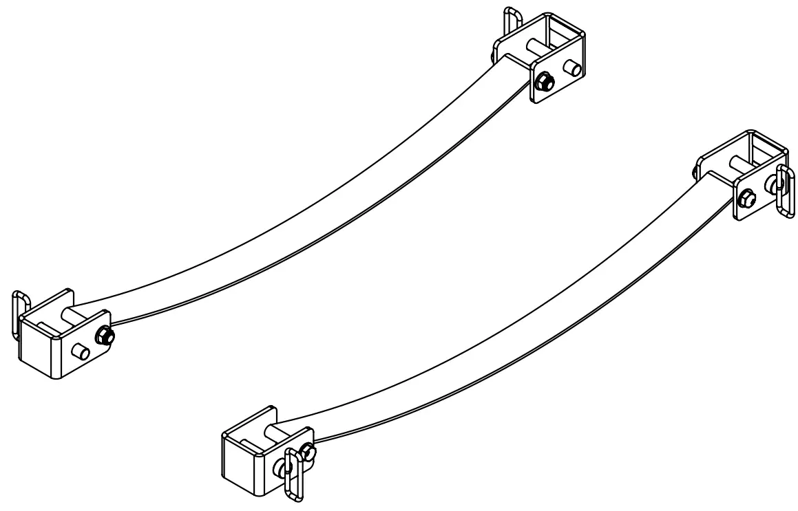 SPRSS Power Rack Strap Safeties