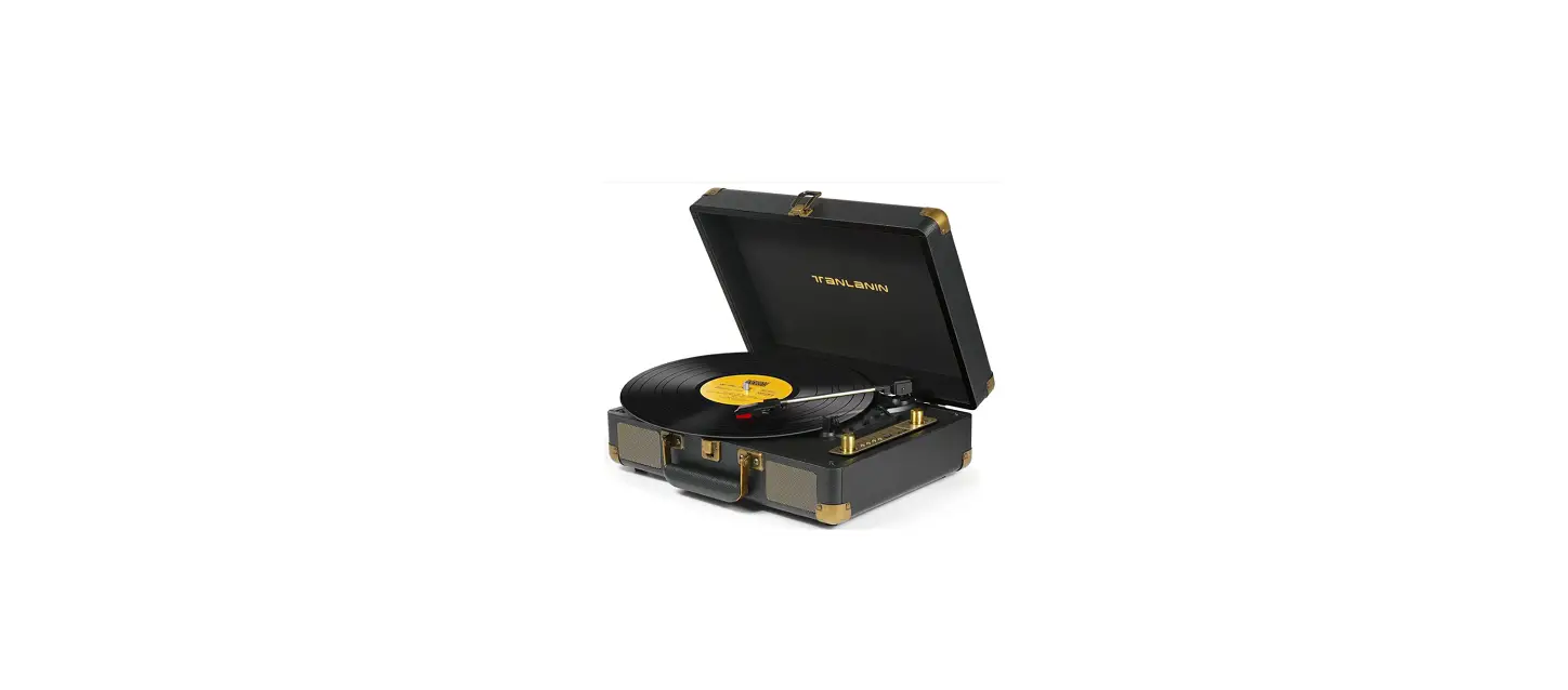 Tanlanin Te 2021bk Vintage Suitcase Record Player Product- User Manual