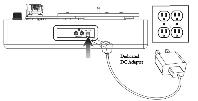 TANLANIN-TE-2021BK-Vintage-Suitcase-Record-Player-fig-3