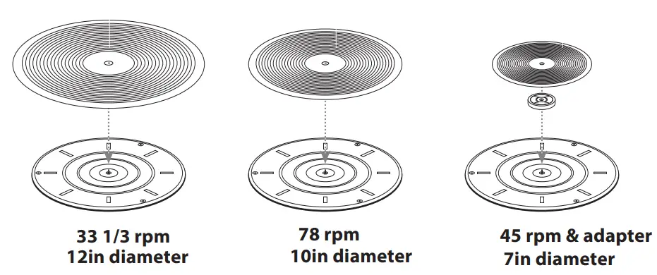 TANLANIN-TE-2021BK-Vintage-Suitcase-Record-Player-fig-5
