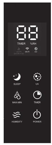 ARDESTO USH-M-CNTRTCH-8L-W Ultrasonic Humidifier - Fig1