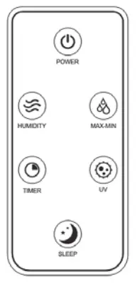 ARDESTO USH-M-CNTRTCH-8L-W Ultrasonic Humidifier - Icon 7