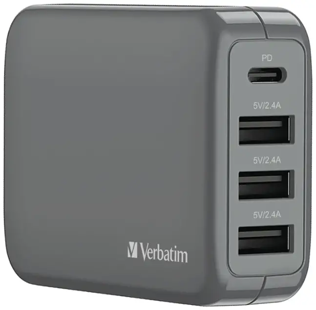 Verbatim-VAPTC021-30W-4port-PD-Travel-Charger-product
