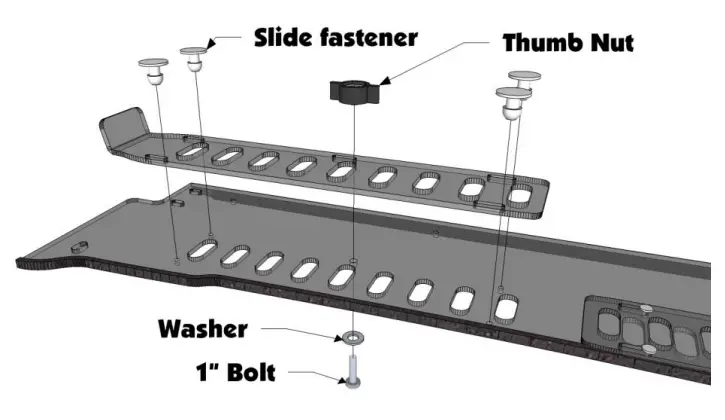 FALCON-RIDGE-PO-150-WD05-Polaris-Ranger-150-Aero-Vent-Front-Windshield-FIG-1