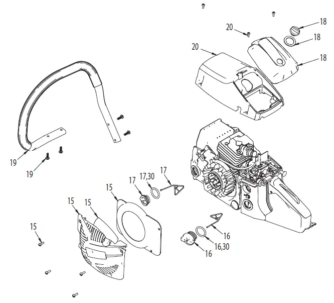 Earthquake CS4518B Chainsaw (1)