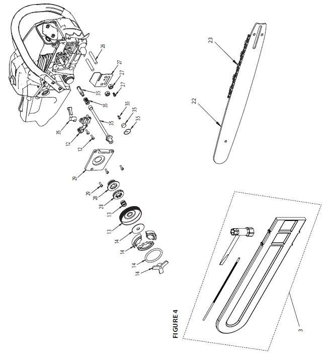 Earthquake CS4518B Chainsaw (3)