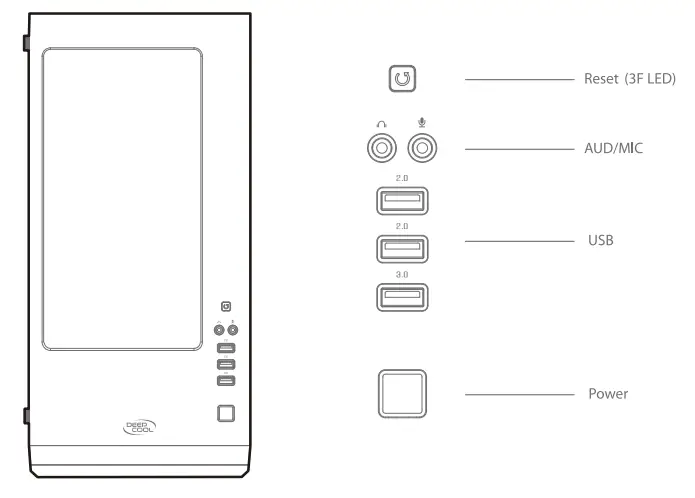DEEP COOL-MATREXX 50-ATX-Supported-Gaming-Case-FIG- (6)