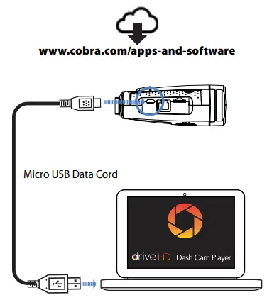 Cobra 0181000-0 Road Scout Dash Cam and Radar Detector  (14)