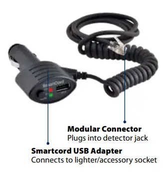 Cobra 0181000-0 Road Scout Dash Cam and Radar Detector  (9)