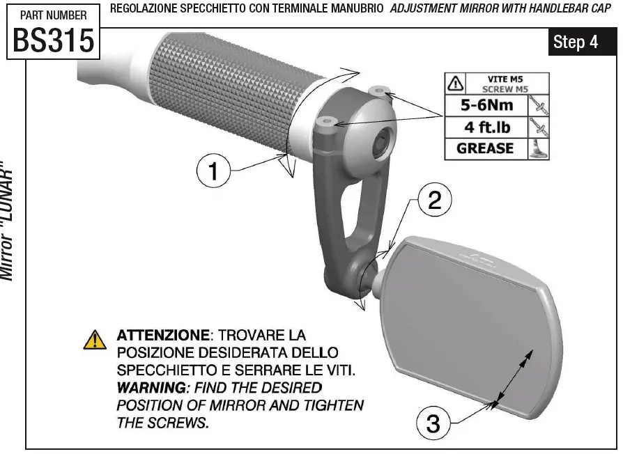 rizoma BS315 Rearview Mirror 6