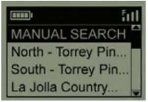 Manual Search Interface