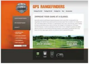 Bushnell Golf GPS Website