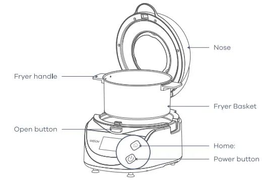 X1S Smart Air Fryer AIR FRYER