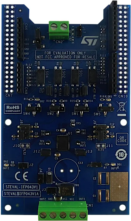 STMicroelectronics UM3049 Industrial Digital Output Expansion Board PRODUCT