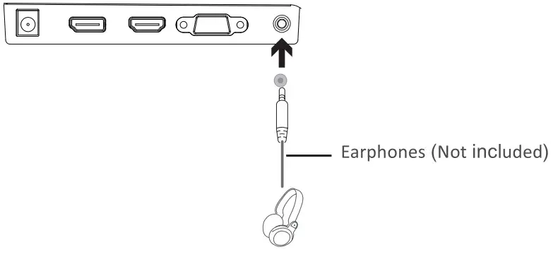 kogan KAMN32QF7TA 32QHD IPS Freesync Frameless Monitor - EARPHONE