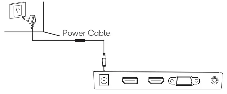 kogan KAMN32QF7TA 32QHD IPS Freesync Frameless Monitor - POWER