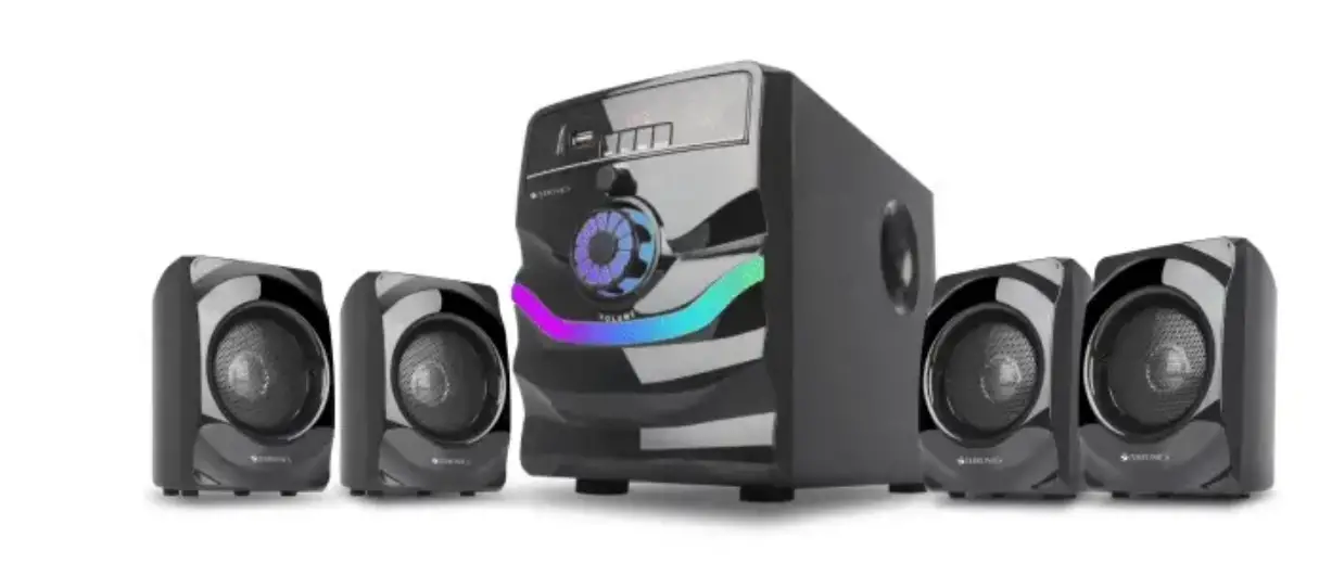 Zebronics Zeb-rainbow 4.1 Channel Multimedia Speaker User Manual