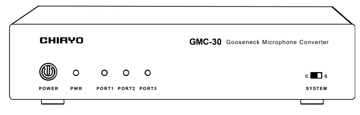 CHIAYO GMC 30 30 Unit Conference Microphone Audio Converter