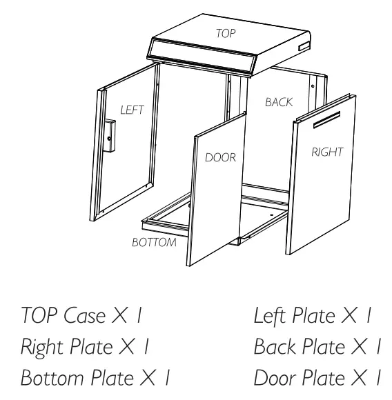 OMUARK UARK Series Smart Delivery Box-fig1