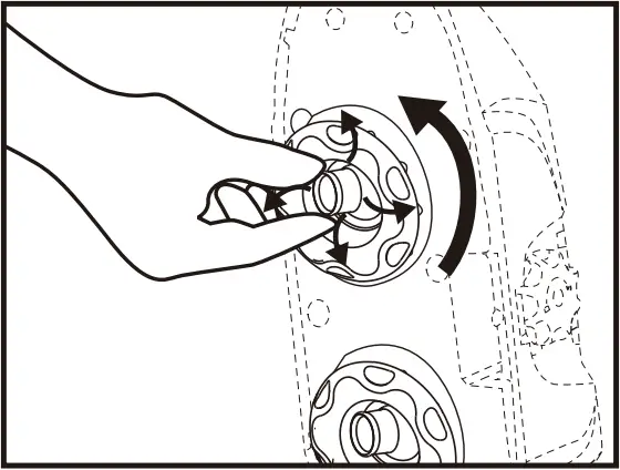 Bestway 56720E - ADJUSTMENT OF JET NOZZLE 1