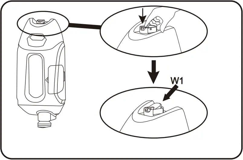 Bestway 56720E - COMFORT JET ASSEMBLY 5